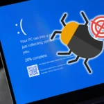 Màn hình lỗi Windows 11 hiển thị biểu tượng con bọ, tượng trưng cho các vấn đề và sự cố người dùng gặp phải.