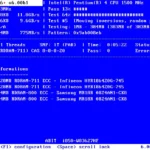 Màn hình MemTest86 hiển thị quá trình quét lỗi RAM