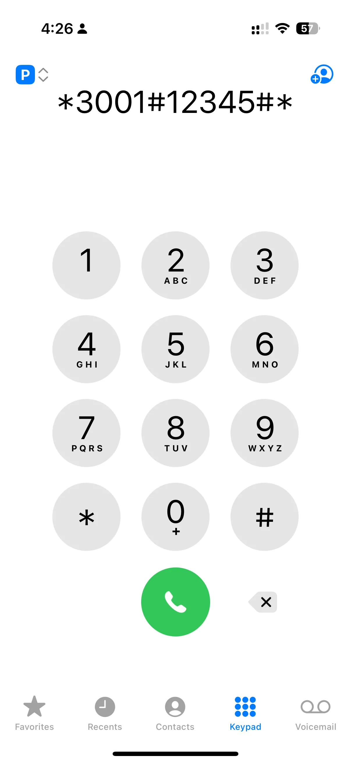 Màn hình quay số bí mật Field Test Mode trên iPhone để kiểm tra sóng