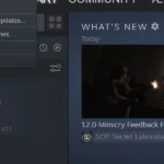 Màn hình Steam với tùy chọn "Go Offline" (Chuyển sang ngoại tuyến) được chọn, giúp tối ưu và giảm tải RAM cho Steam.