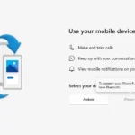 Màn hình thiết lập ứng dụng Phone Link trên Windows hiển thị mã QR để ghép nối điện thoại.