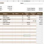 Mẫu Excel quản lý giao dịch thẻ tín dụng và hạn mức chi tiêu