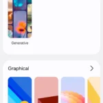 Menu Hình nền và phong cách trên điện thoại Samsung Galaxy