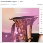 Menu tùy chọn của email Gmail hiển thị mục "Source View" để kiểm tra mã nguồn email.