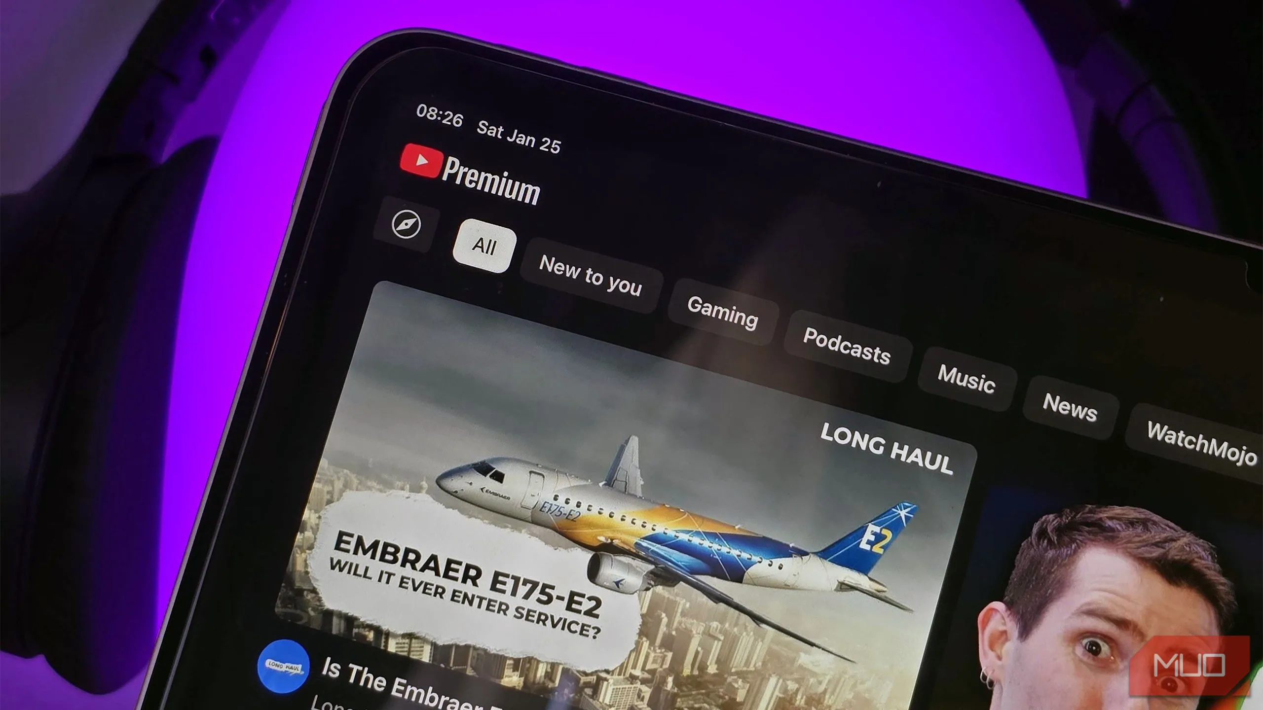 Người dùng trải nghiệm YouTube Premium không quảng cáo trên iPad Air