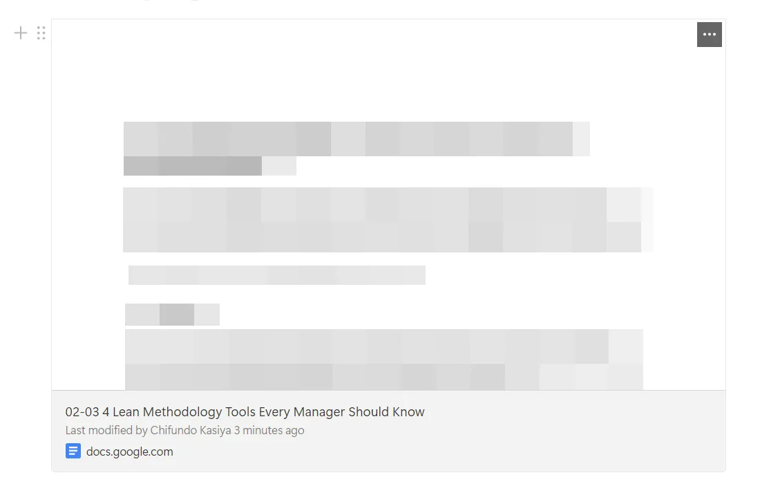 Nhúng và xem trước tài liệu Google Docs trực tiếp trong Notion