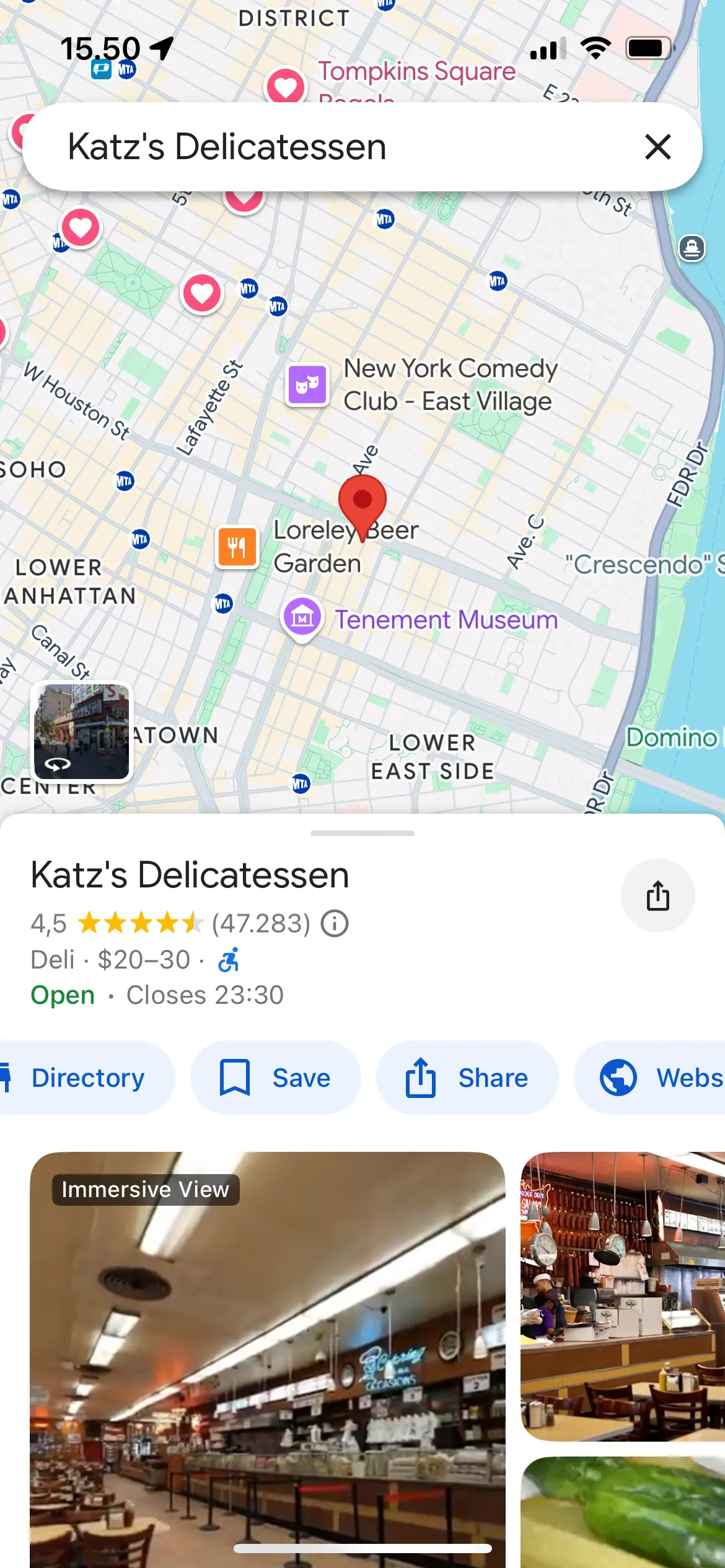 Nút Lưu địa điểm trong Google Maps để đánh dấu vị trí yêu thích