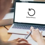 Phần mềm sao lưu Western Digital trên máy tính xách tay với ổ cứng My Book