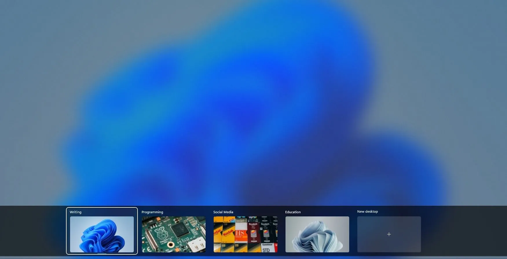 Quản lý các màn hình ảo trong Windows thông qua Task View