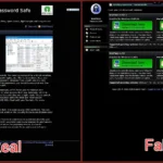 So sánh website giả mạo KeePass và trang chính thức để cảnh báo lừa đảo