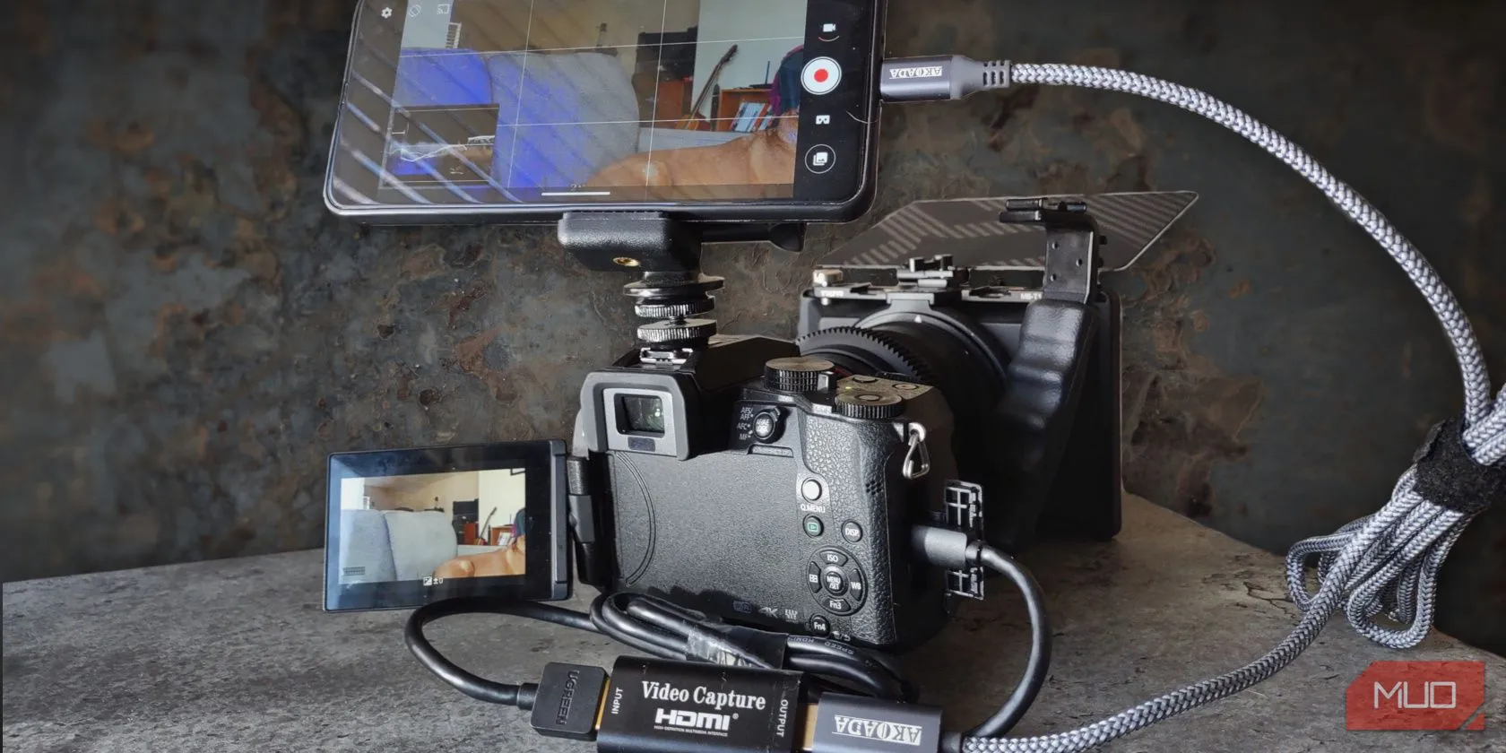 Sử dụng điện thoại Android làm màn hình phụ cho máy ảnh mirrorless Lumix G7