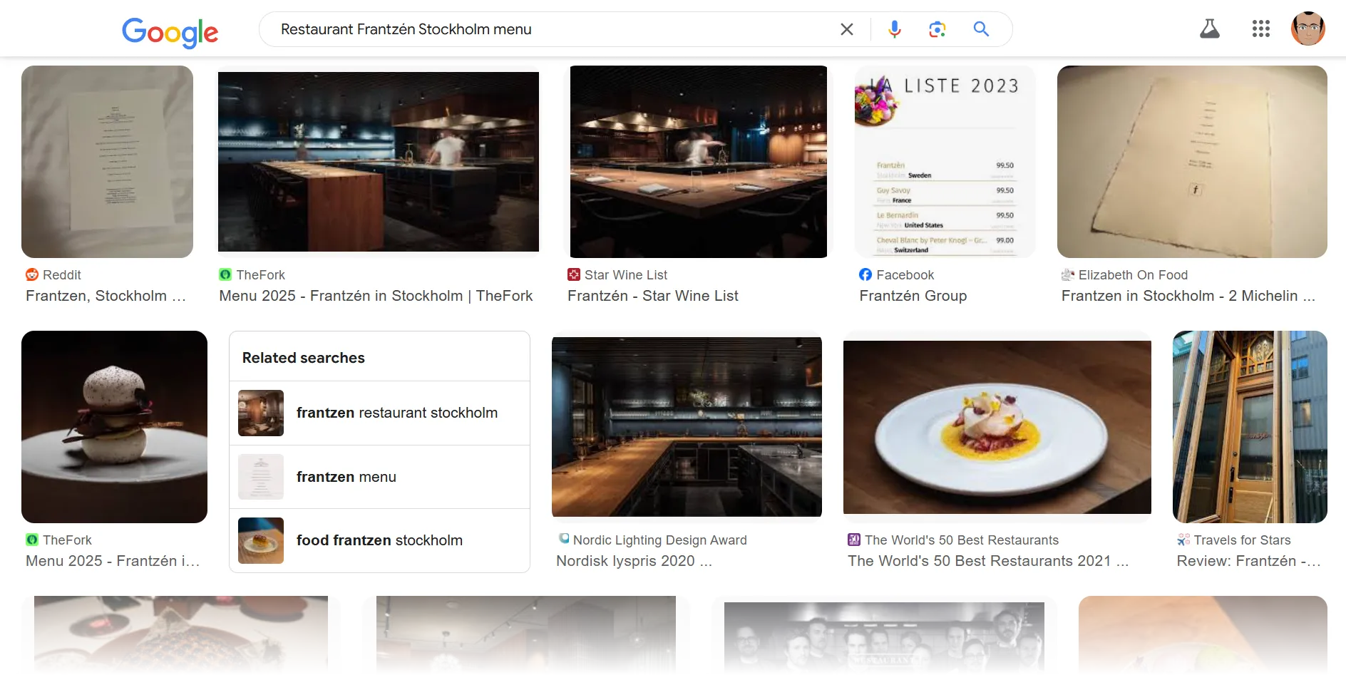 Sử dụng Google Hình ảnh để khám phá lựa chọn ẩm thực địa phương