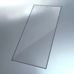 Tấm kính cường lực Corning Gorilla Armor cho Samsung Galaxy S24 Ultra trên nền xám