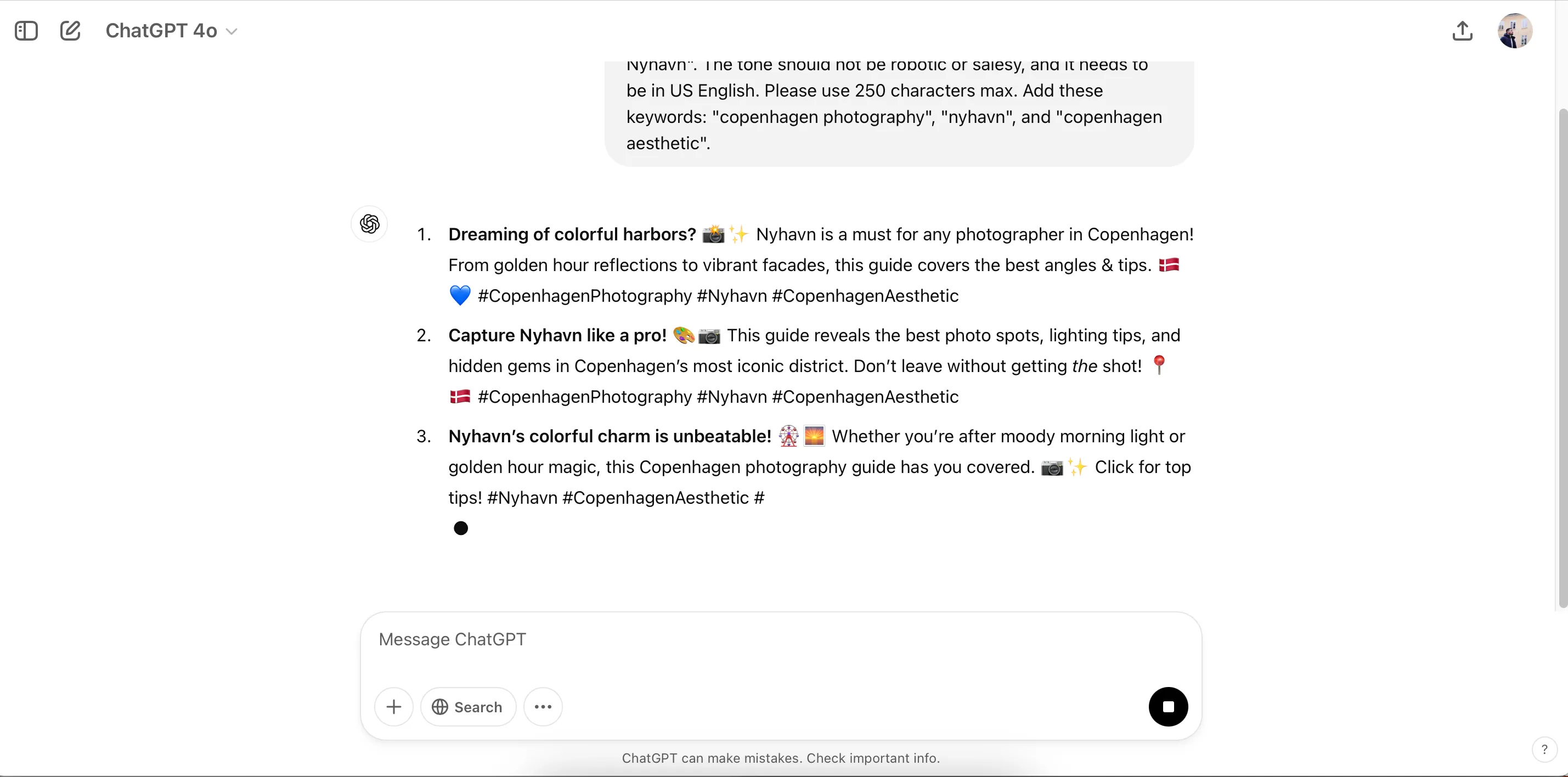 Tạo nội dung cho Pinterest bằng ChatGPT giúp tối ưu bài đăng