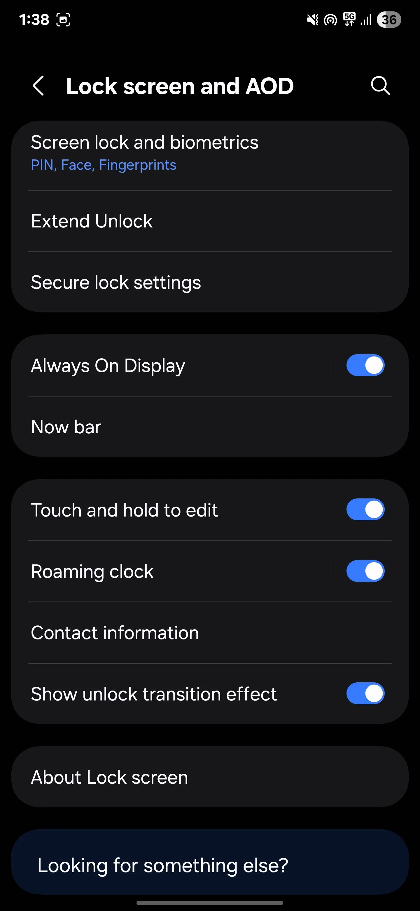 Tắt tính năng Always On Display trong cài đặt Samsung để tiết kiệm pin