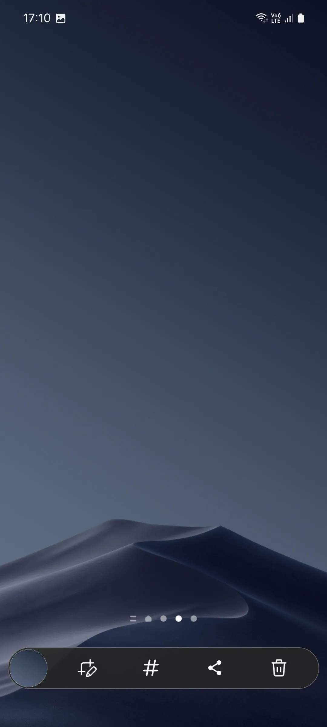 Thanh công cụ ảnh chụp màn hình Samsung đã được thêm nút xóa nhanh nhờ tính năng của Nice Shot