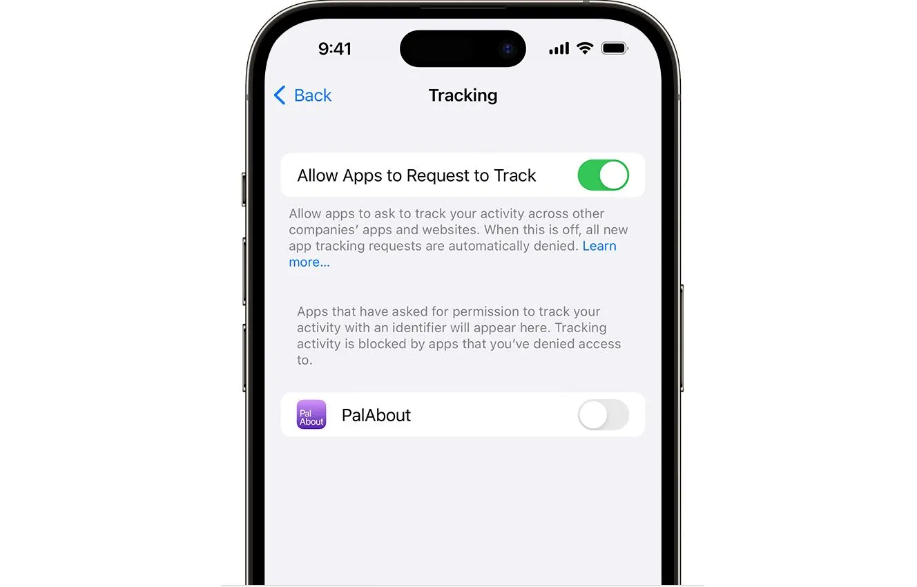 Thiết lập chặn theo dõi ứng dụng trên iPhone để bảo vệ dữ liệu vị trí