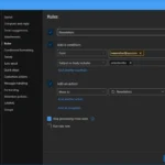 Thiết lập quy tắc mới trong Microsoft Outlook để tự động di chuyển bản tin và email khuyến mãi
