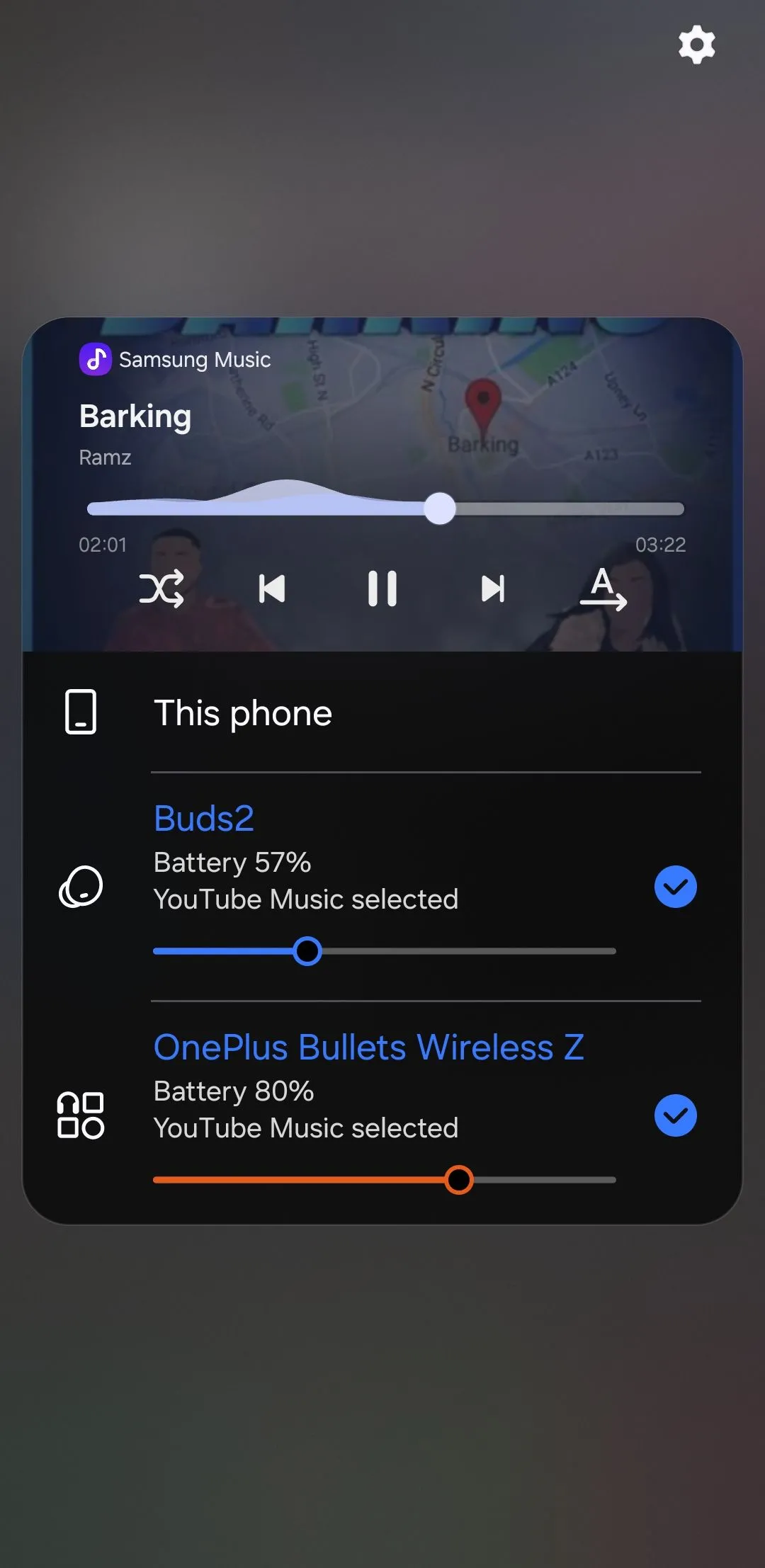 Tính năng Dual Audio trên điện thoại Samsung cho phép kết nối hai thiết bị Bluetooth cùng lúc