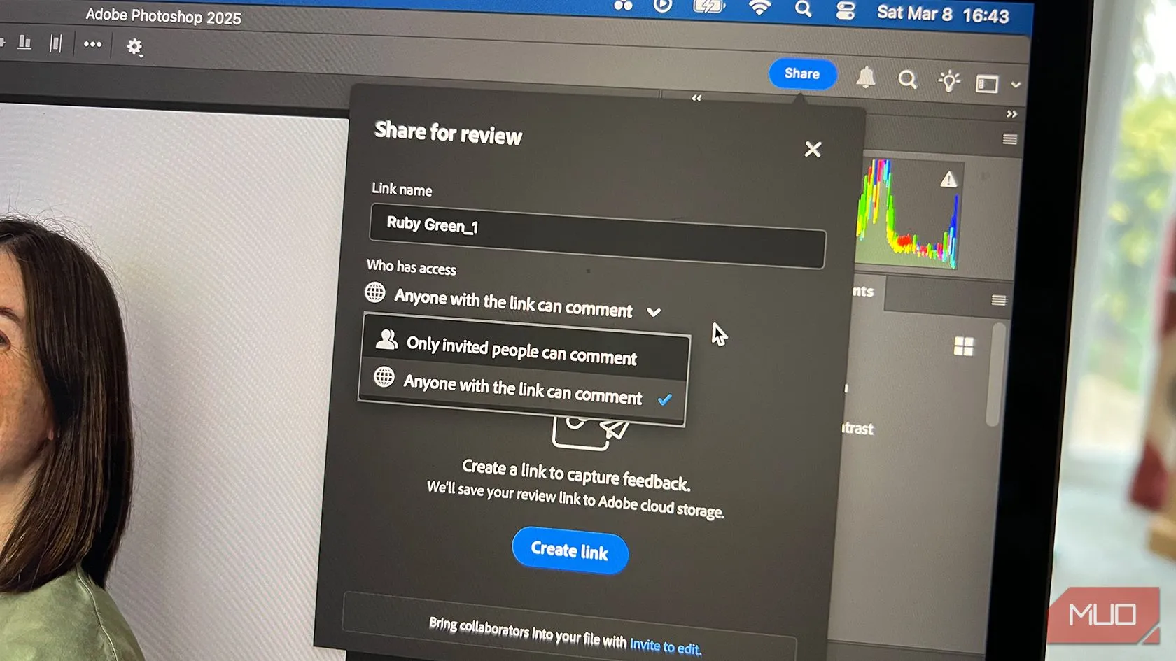 Tính năng Share for Review của Photoshop giúp cộng tác dễ dàng