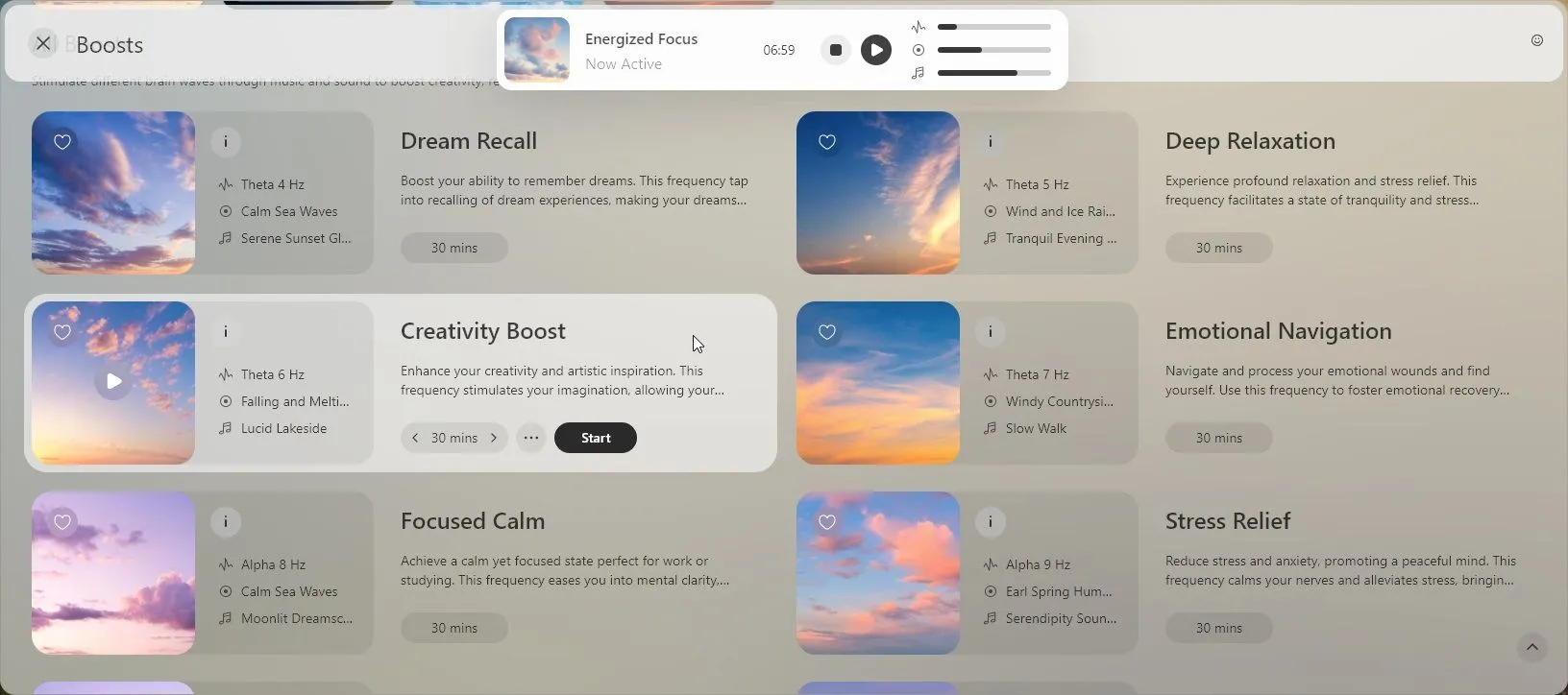 Trình duyệt Opera Air lựa chọn bản nhạc binaural audio mới