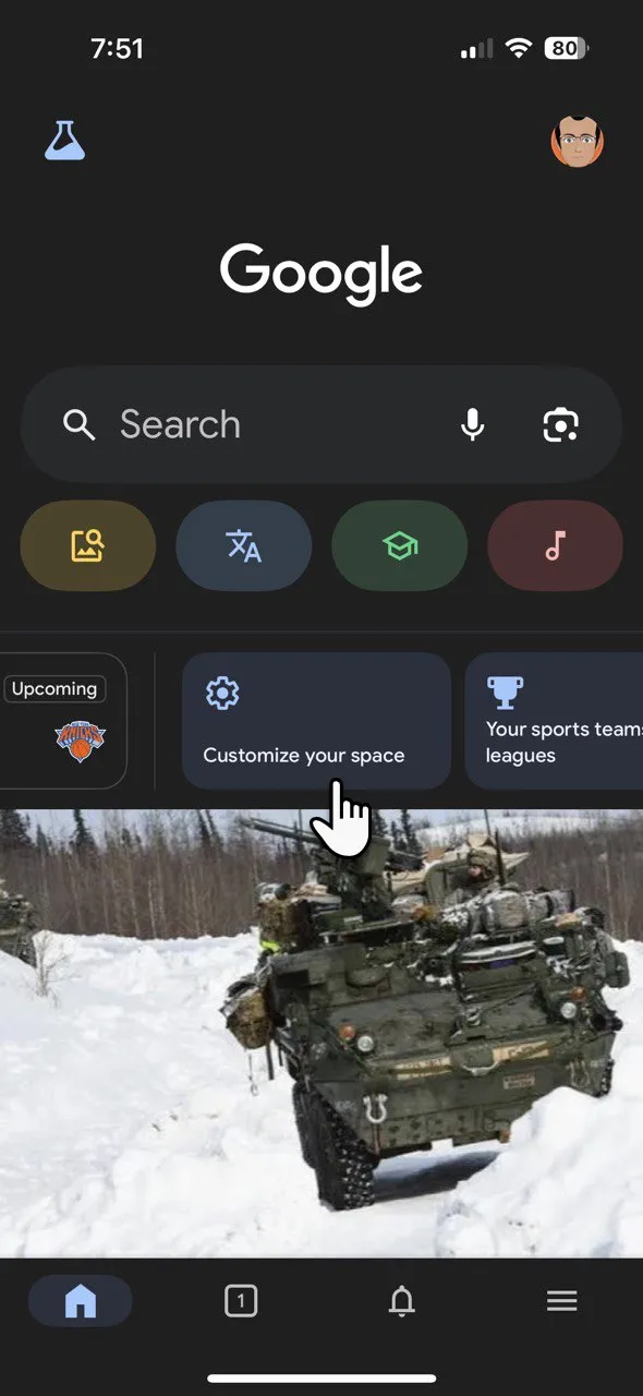 Tùy chỉnh nguồn cấp dữ liệu cá nhân hóa Google Discover trên ứng dụng Google
