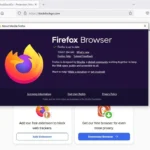 Tùy chọn cập nhật trình duyệt Mozilla Firefox trong menu Giới thiệu về Firefox