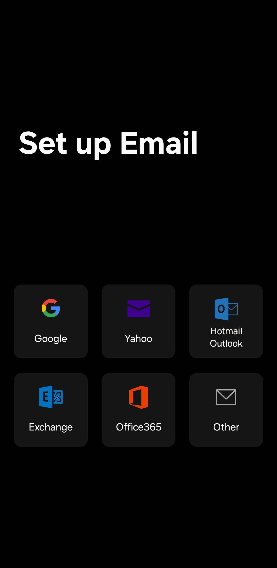 Ứng dụng Samsung Email hiển thị hộp thư đến trên điện thoại Galaxy, với giao diện sạch và dễ sử dụng.
