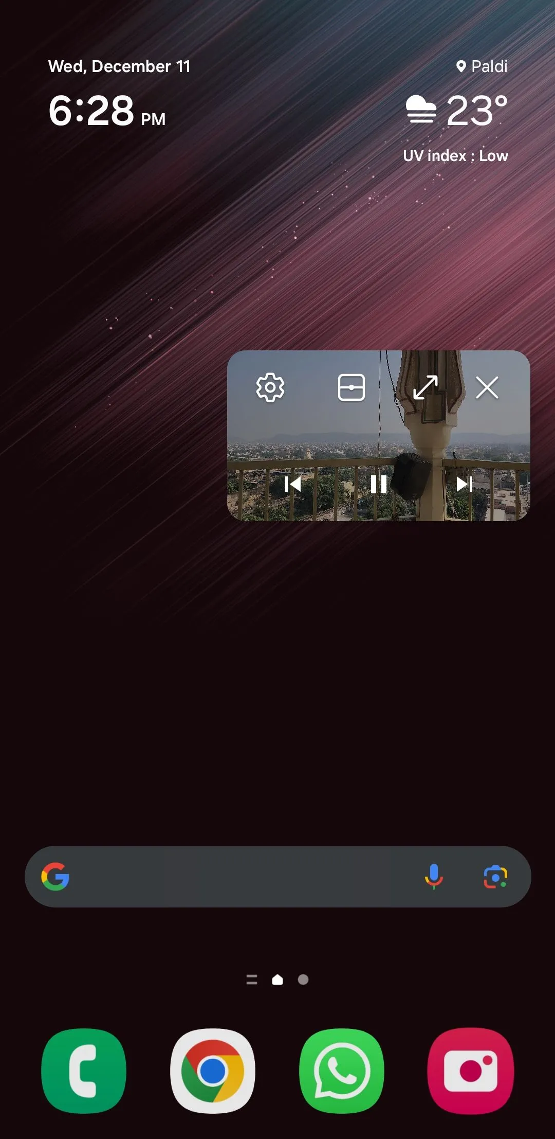 Video phát ở chế độ Ảnh trong Ảnh (PiP) trên điện thoại Android