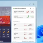 Widget Thời tiết trên Windows 11 hiển thị dự báo chi tiết